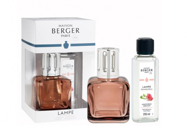 Lampe Berger ICE CUBE Rosébraun